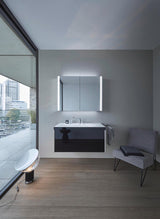 Duravit D.1 2-Loch Waschtischarmatur Chrom mit Keramikmischsystem und 148 mm Ausladung
