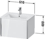 Duravit Waschtischunterbau XVIU 610x400x480mm Einrichtungssystem Nussbaum für ME by Starck