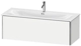 Duravit XSquare Waschtischunterbau 1210 mm für Viu 234412 – Wandhängend, Taubenblau Seidenmatt