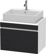 DURAVIT DuraStyle Konsolenunterschrank 700 mm betongrau matt mit Soft-Close-Auszug