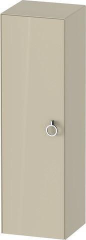 DURAVIT Halbhochschrank White Tulip 1320 mm Nussbaum Taupe mit Griff links