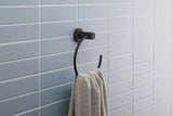 DURAVIT D-Code Handtuchring Chrom – Wandmontage, schwenkbar, 158 mm