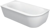 DURAVIT Badewanne Darling New 1900 x 900 mm Eck links mit 2 Rückenschrägen und Gestell