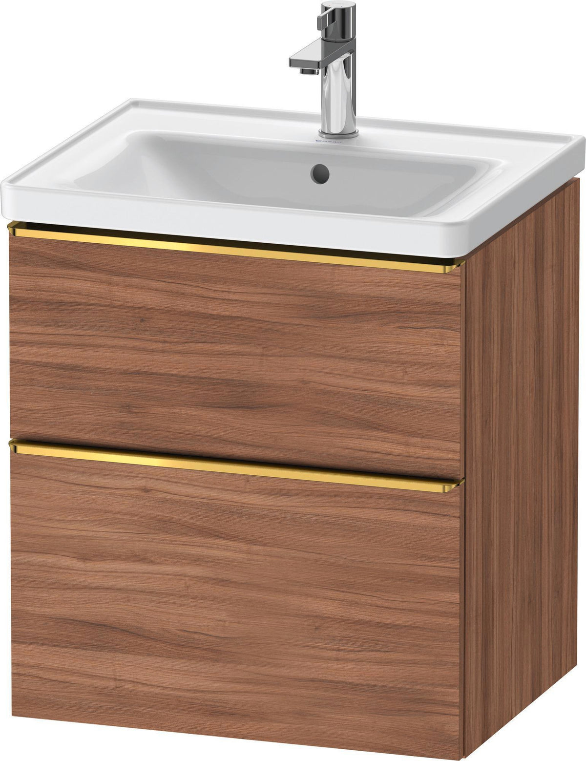 Duravit D-Neo Waschtischunterbau 584 mm betongrau matt mit Auszug und Schubkasten