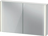 DURAVIT XViu Spiegelschrank 820 mm mit LED-Beleuchtung, Sensorschalter und Front- & Innenspiegel
