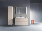 Duravit Hochschrank L-Cube 243x400x1760mm, 1 Tür links, Leinen – Wandhängend mit Soft-Close