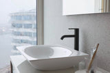 DURAVIT C.1 Einhebel-Waschtischmischer L ohne Zugstange, Schwarz Matt, 136 mm Ausladung