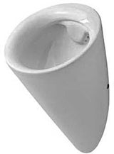 DURAVIT Urinal Starck 1 – Wand-Urinal mit WonderGliss, verdecktem Zu- und Ablauf, ohne Deckel und Fliege, weiß