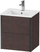 DURAVIT XViu Waschtischunterbau wandhängend 510 mm mit 2 Schubkästen und Tip-on Technik