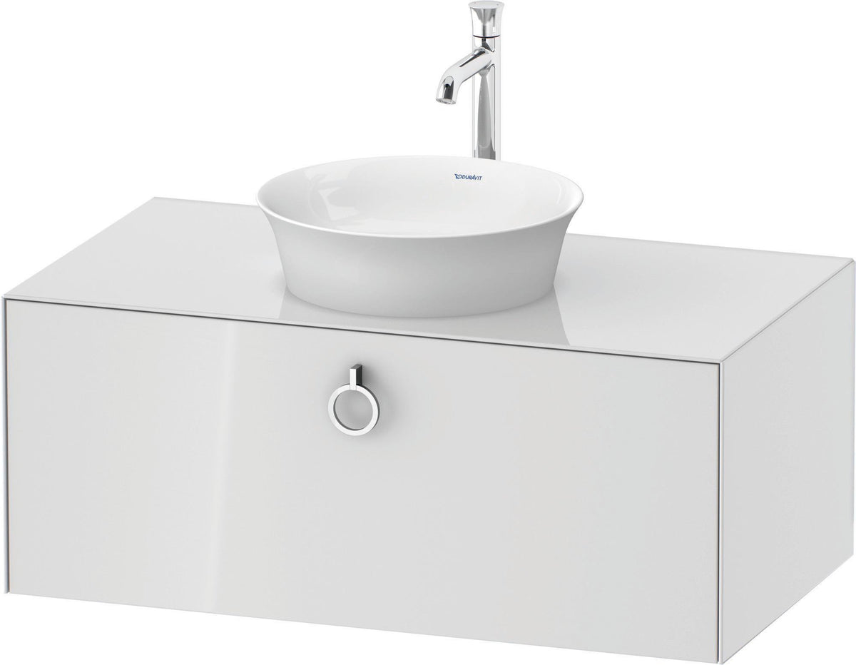 DURAVIT White Tulip Waschtischunterbau 1000 mm, 1 Auszug, wandhängend, weiß seidenmatt