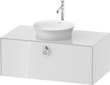 DURAVIT White Tulip Waschtischunterbau 1000 mm, 1 Auszug, wandhängend, weiß seidenmatt