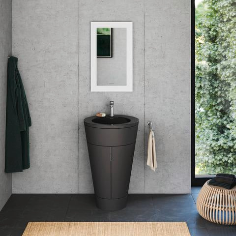 DURAVIT Starck T Handtuchhalter, 2-armig, schwenkbar, Chrom, 50x46,5x80 mm