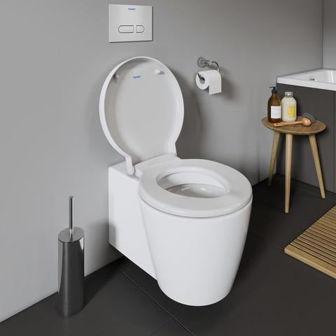 DURAVIT WC-Sitz Starck 1 mit SoftClose Absenkautomatik, weiß, Duroplast, abnehmbar