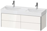 Duravit XSquare Waschtischunterbau 1184 mm wandhängend mit Schubkasten in s-matt