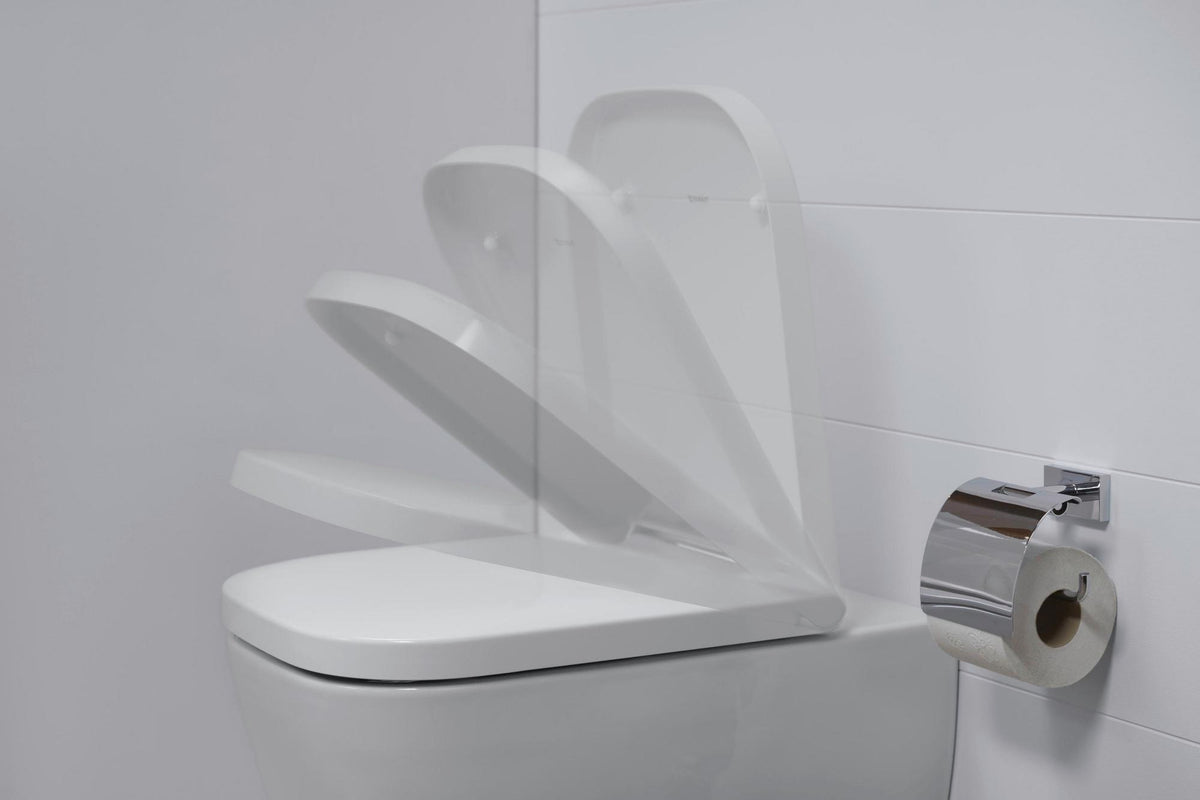 DURAVIT Stand-WC Happy D.2 570 mm Tiefspüler, Abgang waagerecht, weiß