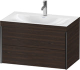DURAVIT XViu c-bonded Waschtischset wandhängend 800x480x503mm mit 2 Schubkästen, Push-Open und Soft-Close