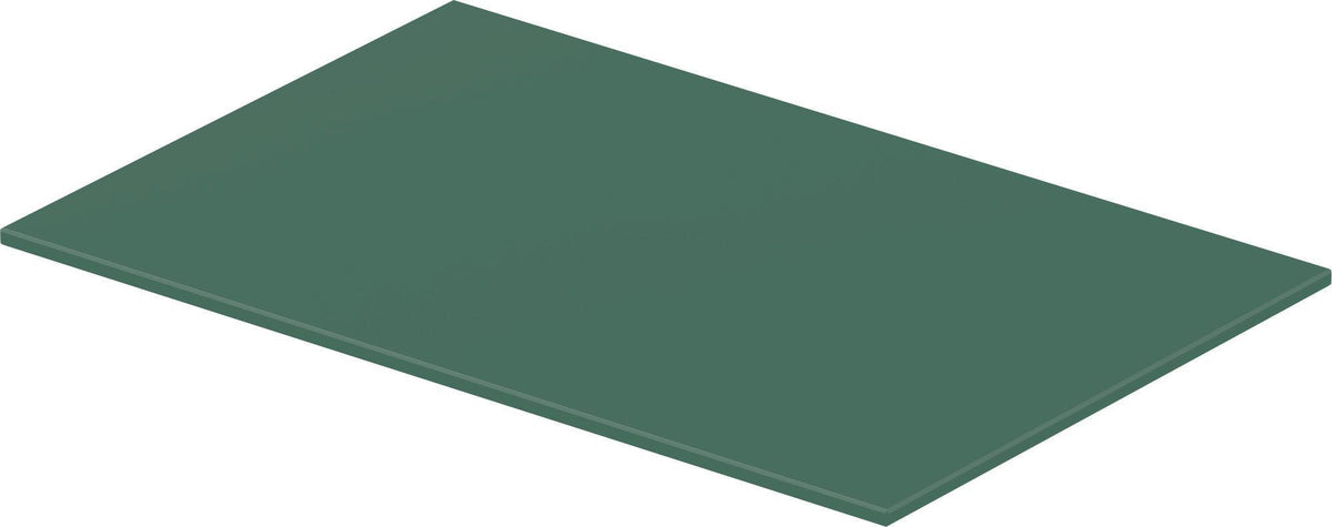 DURAVIT DuraSquare Glaseinleger 470x310 mm – Sicherheitsglas-Ablage in Jade