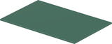 DURAVIT DuraSquare Glaseinleger 470x310 mm – Sicherheitsglas-Ablage in Jade