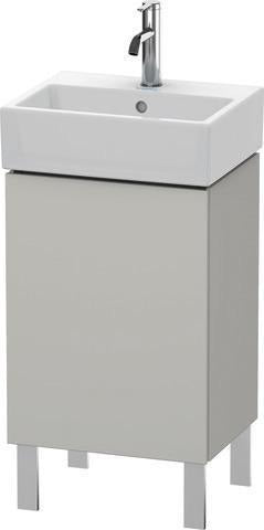 DURAVIT L-Cube Waschtischunterbau 593x434x341 mm, amerikanisch nussbaum, Anschlag links, für Vero Air
