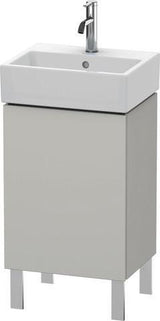 DURAVIT L-Cube Waschtischunterbau 593x434x341 mm, amerikanisch nussbaum, Anschlag links, für Vero Air
