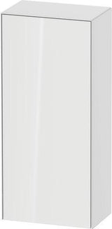 Duravit Halbhochschrank White Tulip 400 mm, 1 Tür, seidenmatt weiß, Designer Philippe Starck