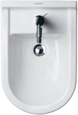 DURAVIT Wand-Bidet Starck 3 540 mm mit Überlauf & Hahnlochbank, weiß
