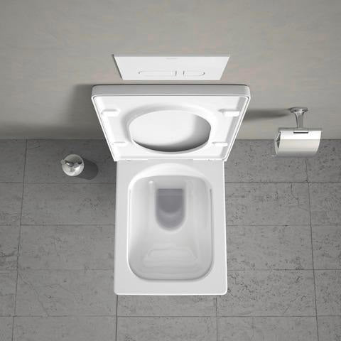 DURAVIT Starck T Papierrollenhalter mit Deckel, Chrom, 125 x 83 x 131 mm
