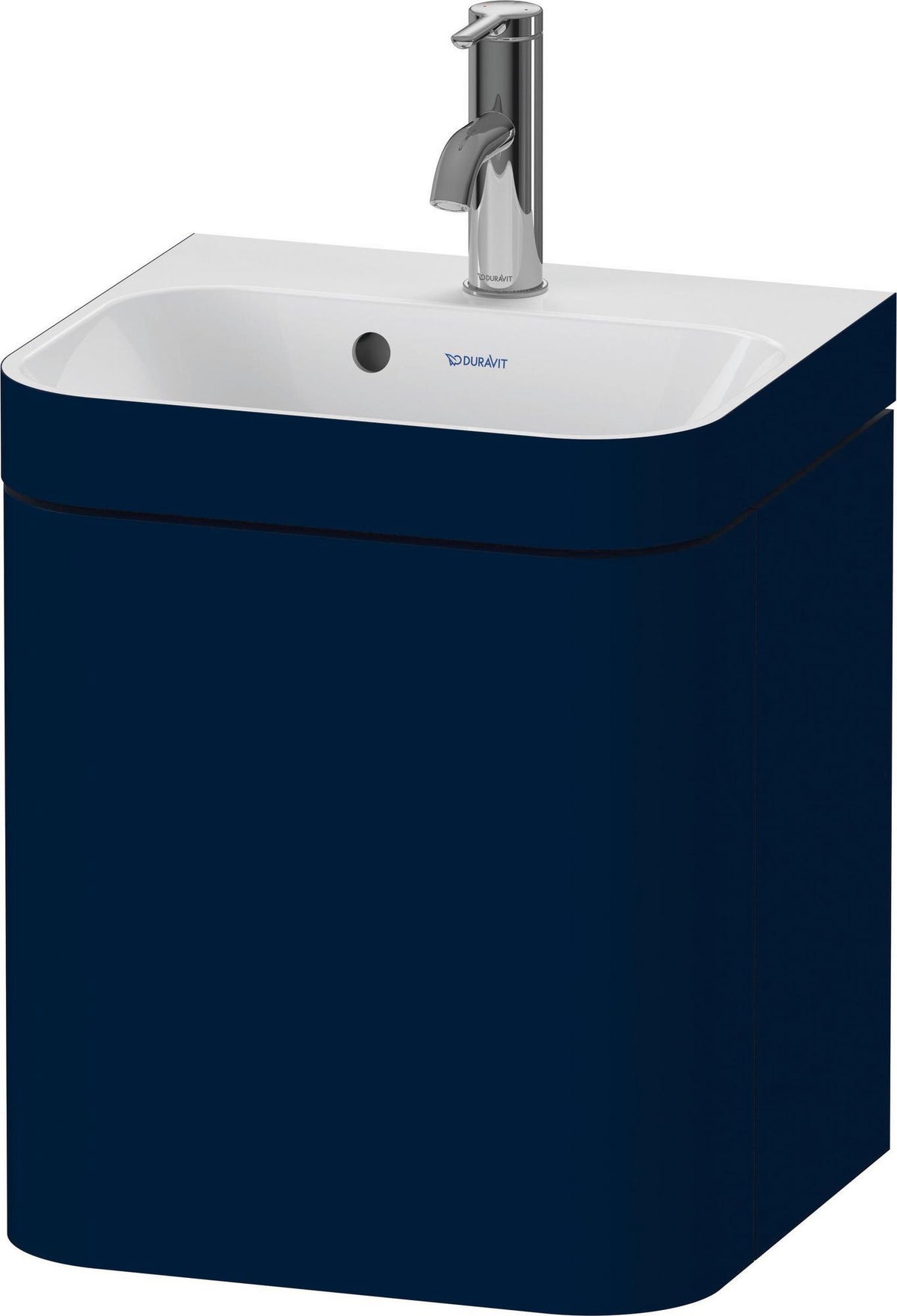 DURAVIT Happy D.2 c-bonded Waschtischset 400x360x480 mm mit 1 Tür links, Taupe seidenmatt