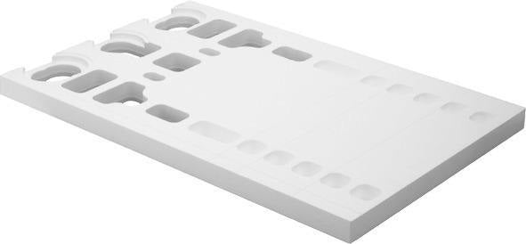 Duravit Duschwannenträger für Stonetto und P3 Comforts – Polystyrol, 1370 mm