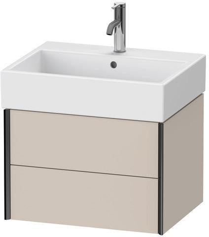 Duravit Waschtischunterbau XVIU 584 mm 2 Schubkästen SiPro Cha ma ta s-matt