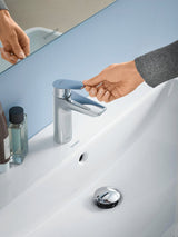 Duravit No.1 Möbelwaschtisch 550 mm weiß mit Überlauf und Hahnlochbank