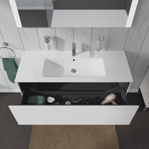 DURAVIT Licht & Spiegel Wandspiegel 600x700mm beleuchtet mit Schalter IP44