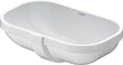 Duravit Einbauwaschtisch D-Code 495 mm, Unterbau, mit Überlauf, ohne Hahnloch, weiß