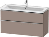 DURAVIT D-Neo Waschtischunterbau 1184 mm Eiche Schwarz mit Bronze Griff