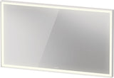 DURAVIT L-Cube Lichtspiegel 650x700mm mit Sensor, LED-Beleuchtung, Spiegelheizung & Kondensschutz, Weiß