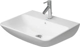Duravit Waschtisch ME by Starck 600 mm mit Überlauf, 3 Hahnlöchern, weiß