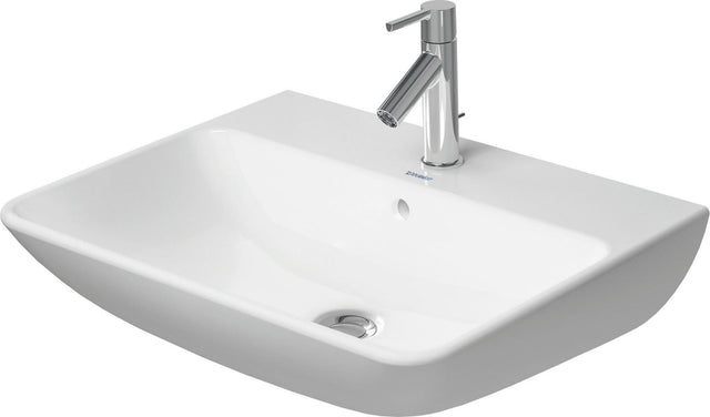 Duravit Waschtisch ME by Starck 600 mm mit Überlauf, 3 Hahnlöchern, weiß