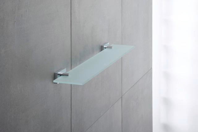 DURAVIT Karree Glasablage 600 mm matt – Design by Duravit, Glas, mit Dekor