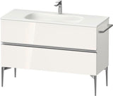 DURAVIT Sivida Waschtischunterbau 1210 mm Eiche mit 2 Schubkästen und Soft-Close