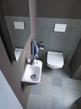 Duravit Schaftventil Universal für Waschtisch ohne Überlauf, 75 mm, Chrom