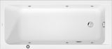 Duravit D-Code 2.0 Whirlwanne 1600x700mm Einbau mit Jet-Project, Weiß