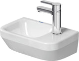 DURAVIT DuraStyle Handwaschbecken 360x220mm, 1 Hahnloch rechts, ohne Überlauf, weiß