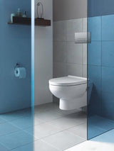 Duravit No.1 WC-Sitz aus Duroplast mit Edelstahl-Scharnieren, weiß glänzend, ohne Absenkautomatik