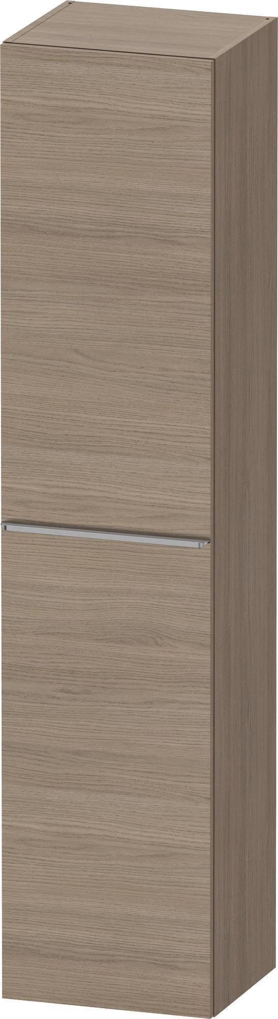DURAVIT D-Neo Hochschrank 400x360x1760 mm Eiche Terra Matt 1 Tür Anschlag links