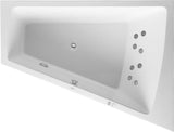 DURAVIT Paiova Whirlwanne 1700x1300mm Weiß Einbau mit Air-System, 12 Luftdüsen