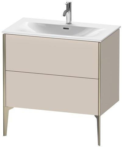 Duravit Waschtischunterbau XVIU 810x831x480mm 2 Auszüge Chaos-matt