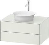 Duravit White Tulip Waschtischunterbau 800 mm mit Tip-On-Technik von Philippe Starck