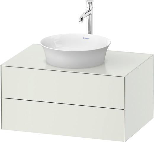 Duravit White Tulip Waschtischunterbau 800 mm mit Tip-On-Technik von Philippe Starck