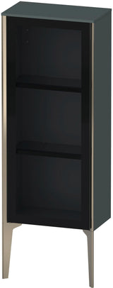 DURAVIT XViu Halbhochschrank 890x400x240 mm, Glastür, dolomiti grey hochglanz