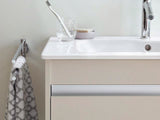 DURAVIT D-Code Handtuchhalter 2-armig schwenkbar 447 mm Chrom